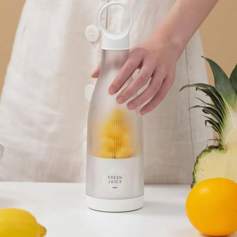 بطری مخلوط کن قابل حمل Fresh Juice Bottle Blender 450ML V4