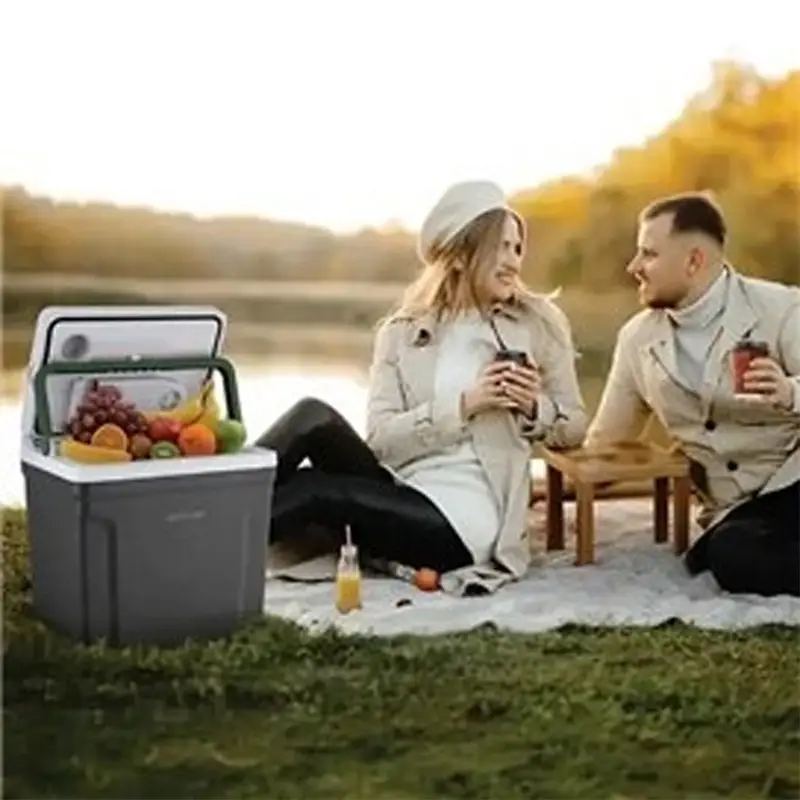 یخچال برقی مسافرتی گرین لاین مدل Green Lion Highway Electric Heating and Cooling Fridge GNHITLCOOLBK