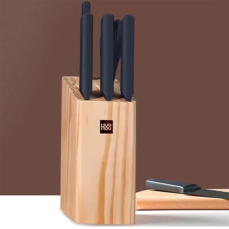 ست چاقوی آشپزخانه HuoHou 6-Piece Kitchen Knife Set Lite HU0058