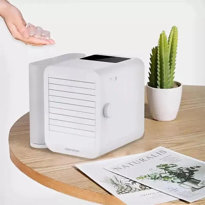 مینی کولر سلولوزی Microhoo Personal Mini Air Conditioning Fan MH01R (جعبه باز)