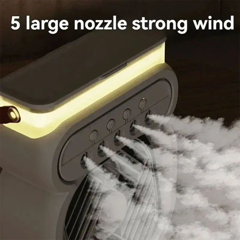 پنکه رومیزی مه پاش چندکاره مدل Multi Function Fan Humidifier L1