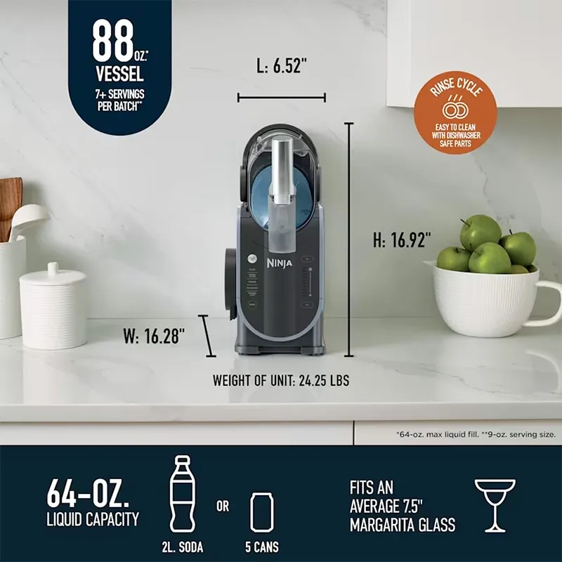 دستگاه یخ در بهشت ساز نینجا مدل Ninja FS301 Professional Frozen Drink Maker