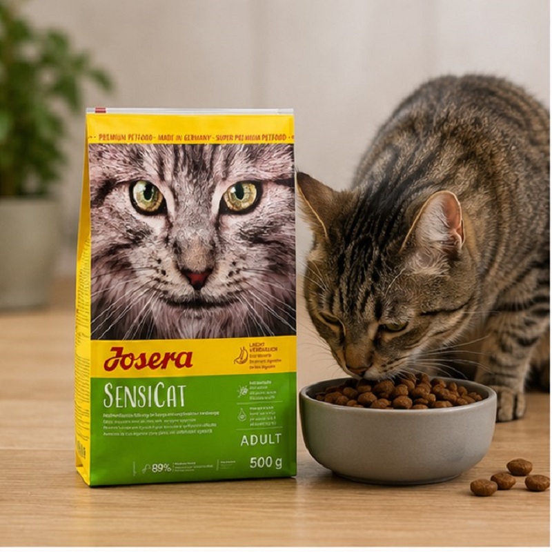 غذای خشک گربه بالغ جوسرا سنسی کت 500 گرم Josera sensicat