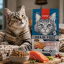 غذای خشک گربه بالغ با طعم ماهی تن ونپی 1.5 کیلوگرم Wanpy Adult Cat Dry food