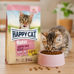 غذای خشک بچه گربه جونیور هپی کت مینکاس 2 کیلوگرم Happy Cat Minkas Junior