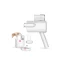 اتو بخار مسافرتی DEM-HS007 شیائومی Foldable Handheld Garment Steamer
