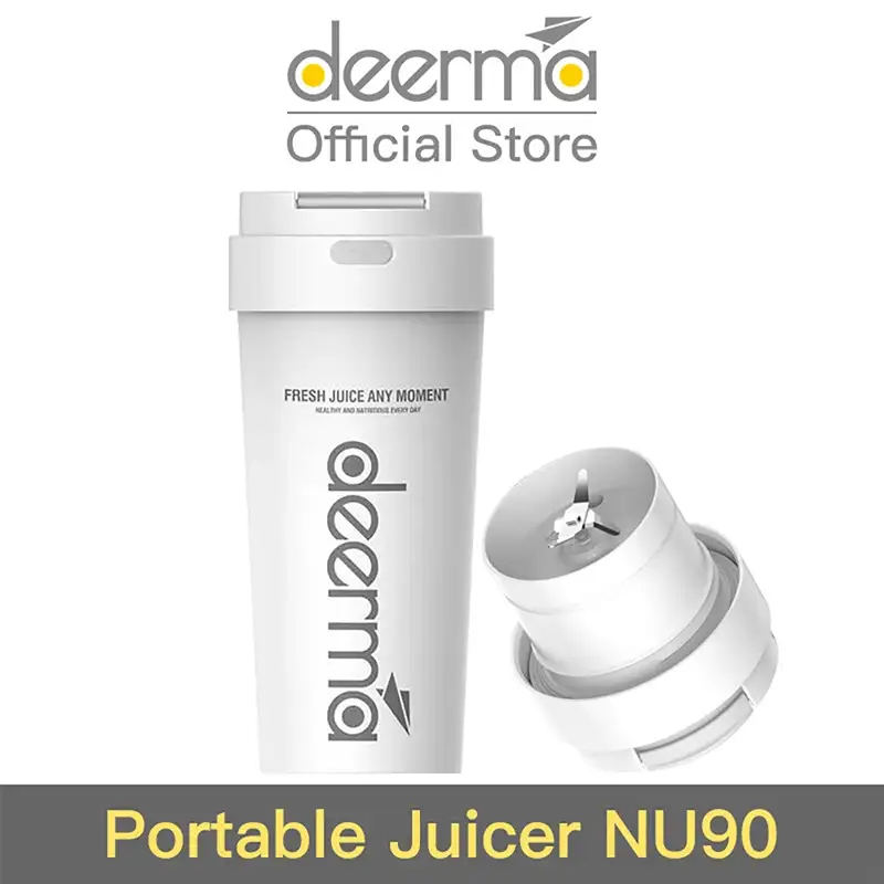 مخلوط کن، میکسر و مینی آبمیوه گیری قابل حمل شیائومی Deerma DEM-NU90