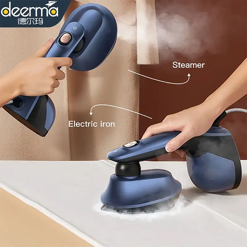 اتو بخار دستی چند کاره شیائومی Deerma Handheld Steam Ironing Machine HS300