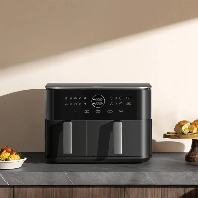 هوا پز بدون روغن چند منظوره شیائومی مدل Xiaomi Dual Zone Air Fryer 10L MAF-D1001