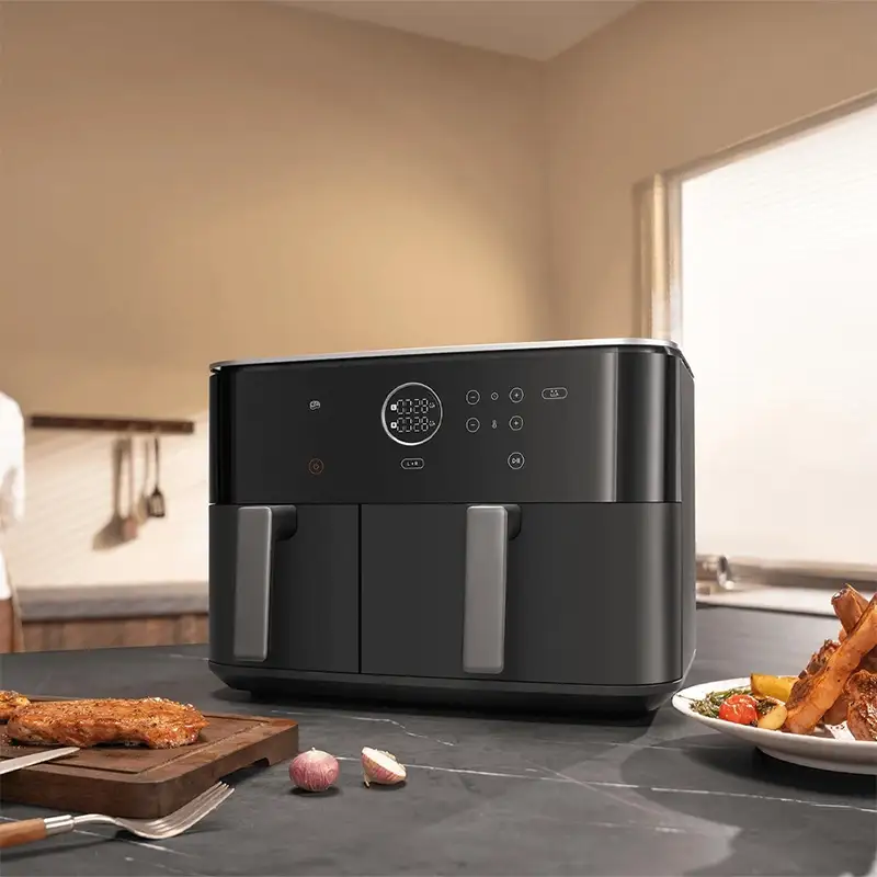 هوا پز بدون روغن چند منظوره شیائومی مدل Xiaomi Dual Zone Air Fryer 10L MAF-D1001