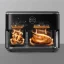 هوا پز بدون روغن چند منظوره شیائومی مدل Xiaomi Dual Zone Air Fryer 10L MAF-D1001 (جعبه باز)