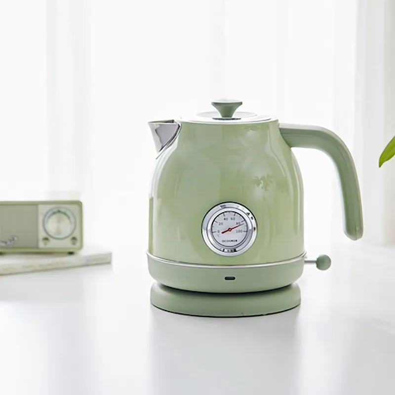 کتری برقی شیائومی QCOOKER Retro Electric Kettle Stainless Steel QS-1701