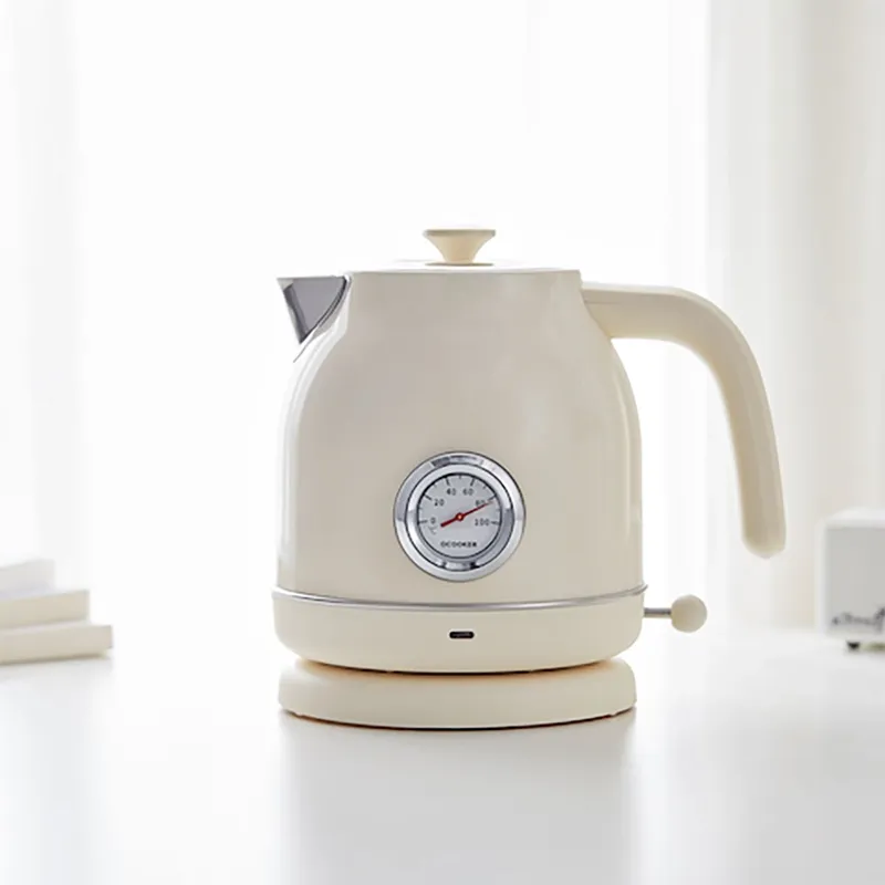 کتری برقی شیائومی QCOOKER Retro Electric Kettle Stainless Steel QS-1701