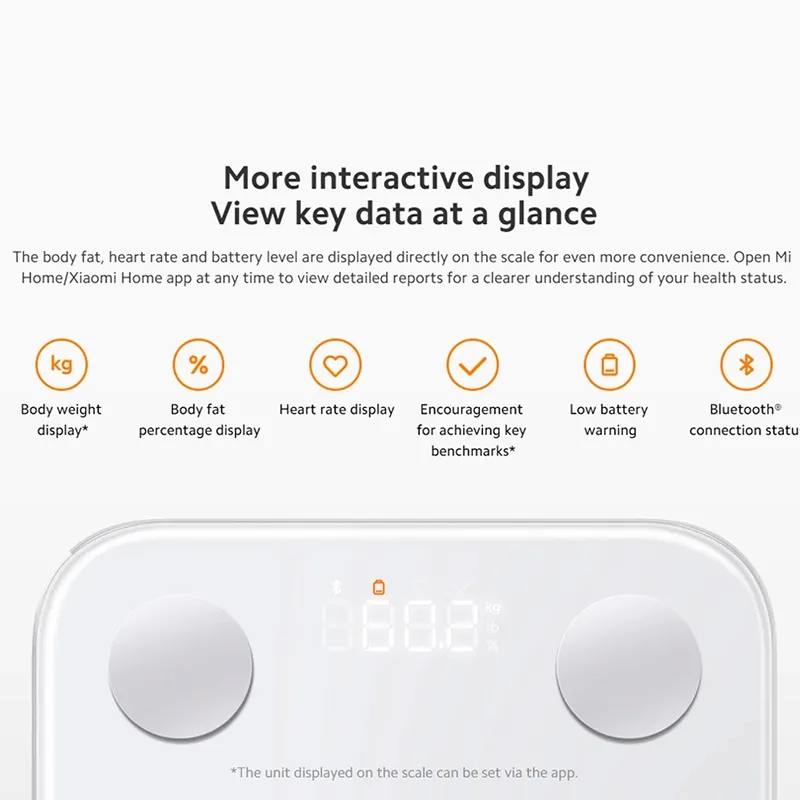 ترازو هوشمند شیائومی Xiaomi Mijia Body Composition Scale S400