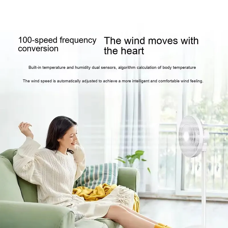 پنکه ایستاده شارژی شیائومی مدل Mijia smart standing fan 2 pro (Wireless Fan BPLDS05DM)