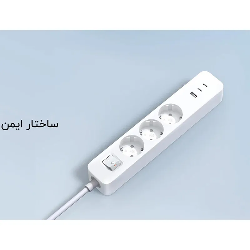 چند راهی برق شیائومی مدل 20W Power Strip XMCXB01EU
