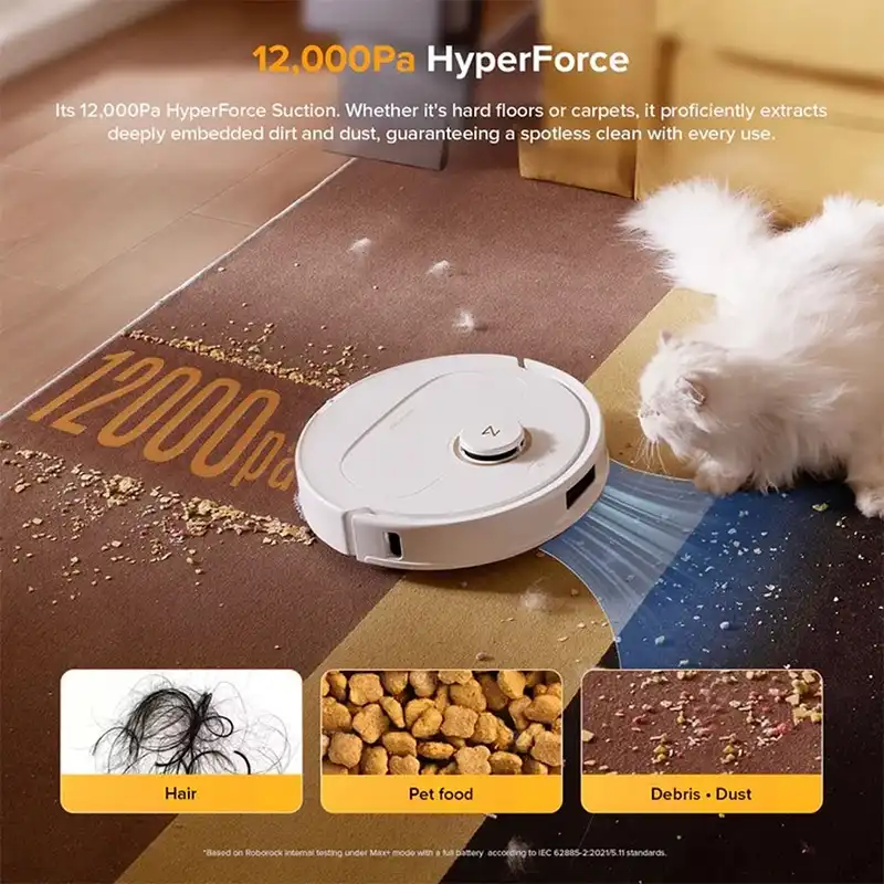 جارو رباتیک شیائومی روبوراک مدل Xiaomi Roborock Qrevo C robotic vacuum cleaner