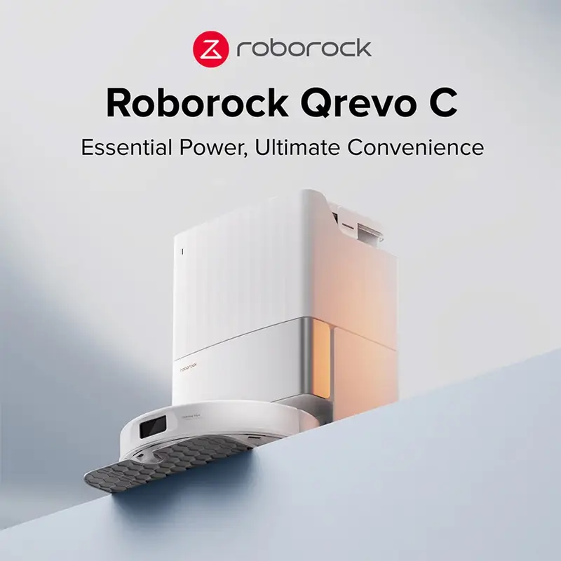 جارو رباتیک شیائومی روبوراک مدل Xiaomi Roborock Qrevo C robotic vacuum cleaner
