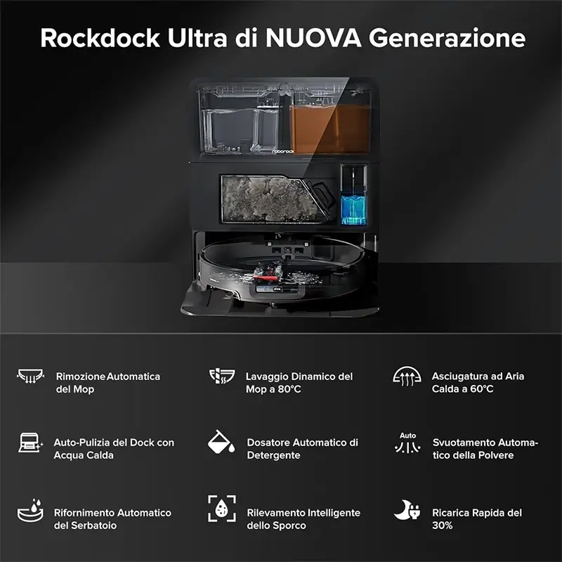 جارو رباتیک شیائومی مدل Xiaomi Roborock Saros 10