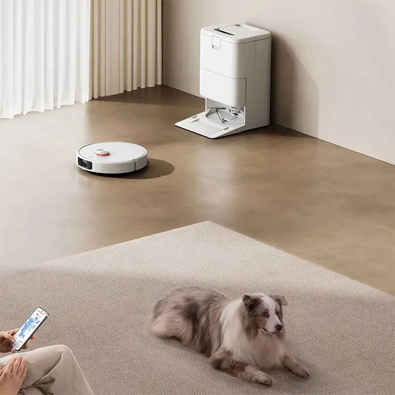 جارو رباتیک شیائومی مدل Xiaomi Robot Vacuum H50 Pro