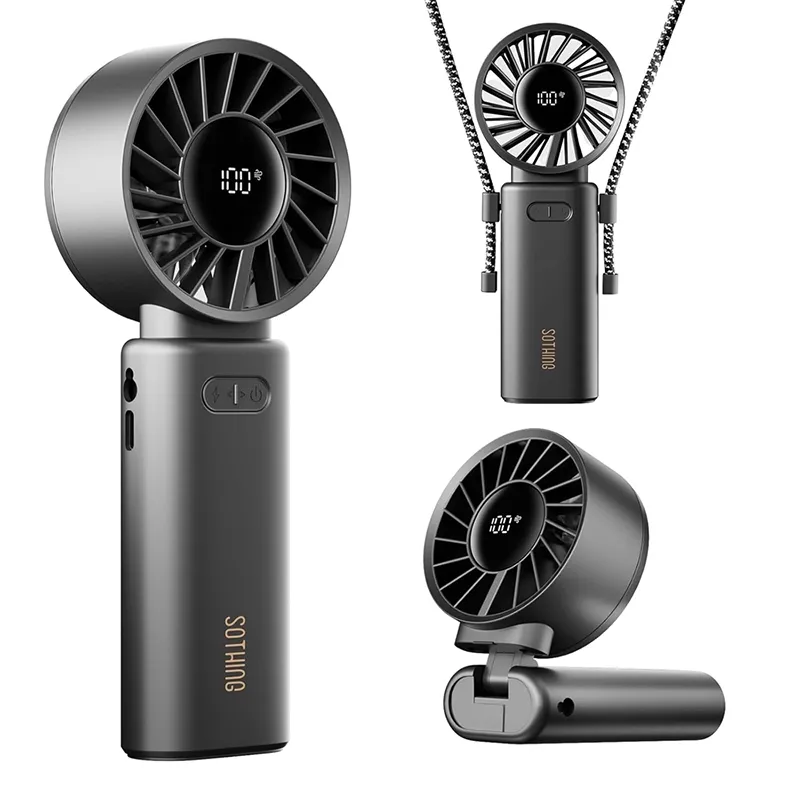 پنکه شارژی دستی شیائومی یوپین Sothing Foldable Handheld Fan Engine Z