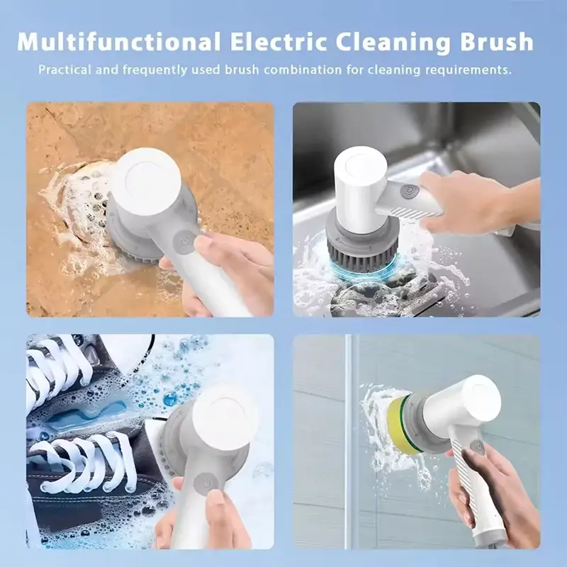 لوازم جانبی برس و فرچه تمیز کننده شارژی شیائومی Youpin Xiaoda Electric Cleaning Brush XL-DDQJS01