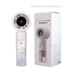 پنکه شارژی دستی مه پاش Handheld High Speed Fan F338