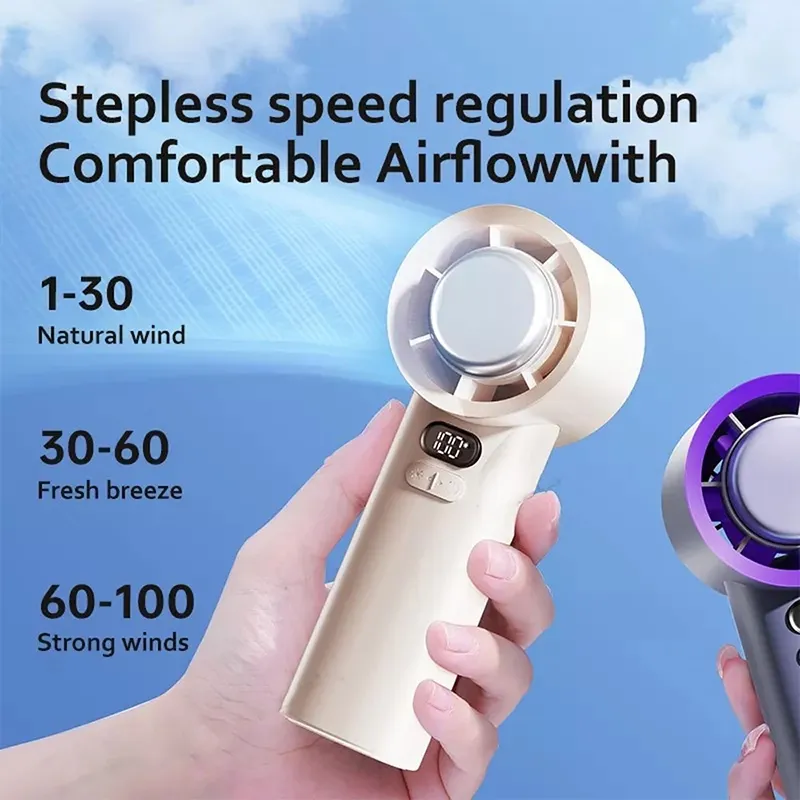 پنکه دستی مینی مدل High Speed Refrigeration Mini Handheld Fan M57