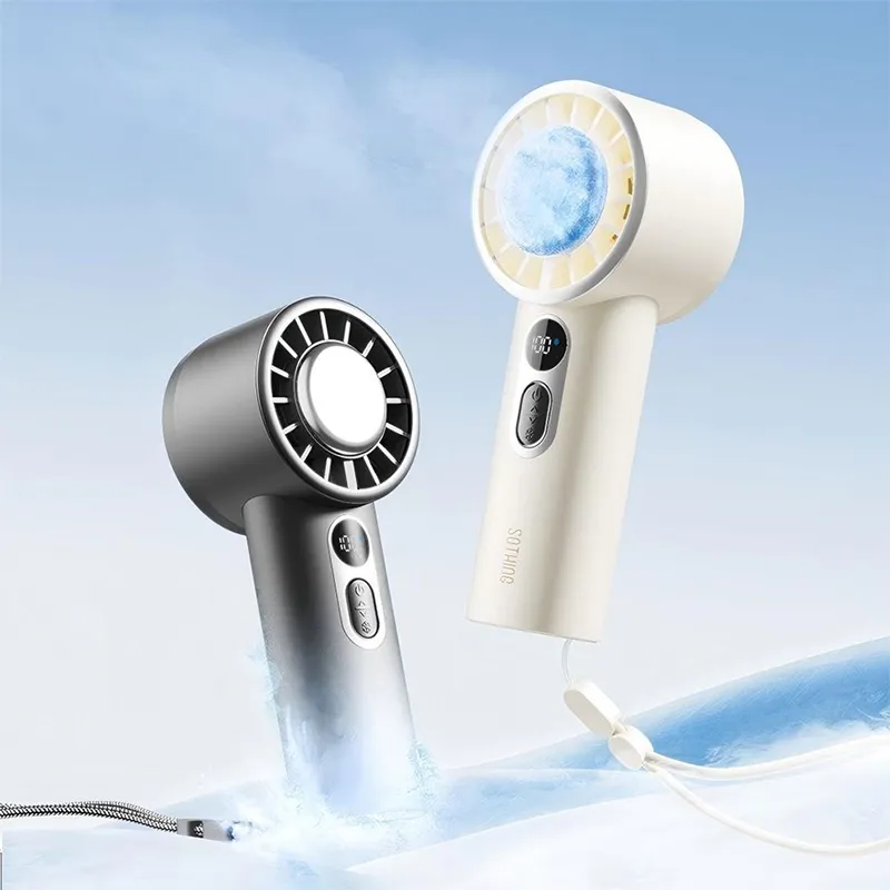 پنکه شارژی قابل حمل شیائومی یوپین مدل SOTHING Cooling Handheld Fan Engine Ice