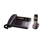 تلفن سیمی پاناسونیک مدل Panasonic KX-TG1061C همراه یک گوشی بی‌سیم