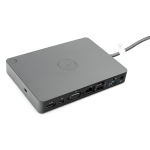 داک استیشن دل مدل WD15 USB-C Docking Station – Dual 4K Displays or Single 4K Display with MiniDP, HDMI, VGA for Dell USB-C Laptops (1DP, 1HDMI, 1VGA, 3USB3.0, 2USB 2.0, 1Audio, 1Speaker Out)
