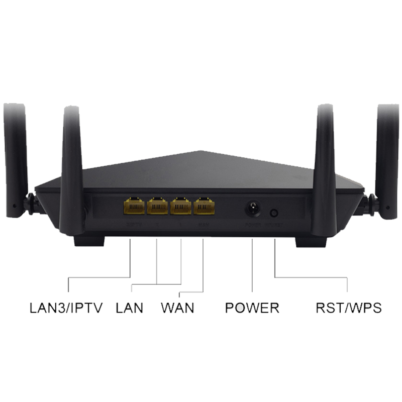 روتر دو بانده تندا مدل AC6 AC1200