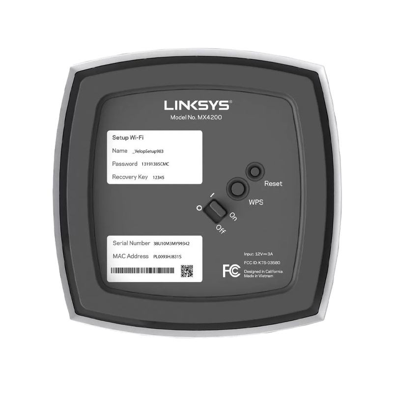 روتر لینکسیس مدل Linksys MX4200 با قابلیت نصب OpenWrt
