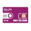 سیم کارت 4G/4.5G اعتباری رایتل 09211425568 به همراه 6 گیگ اینترنت دو ماهه