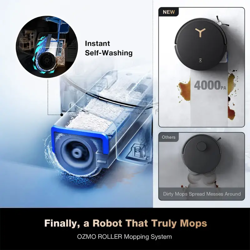 جارو رباتیک اکووکس مدل ECOVACS DEEBOT X8 PRO OMNI Robotic Vacuum