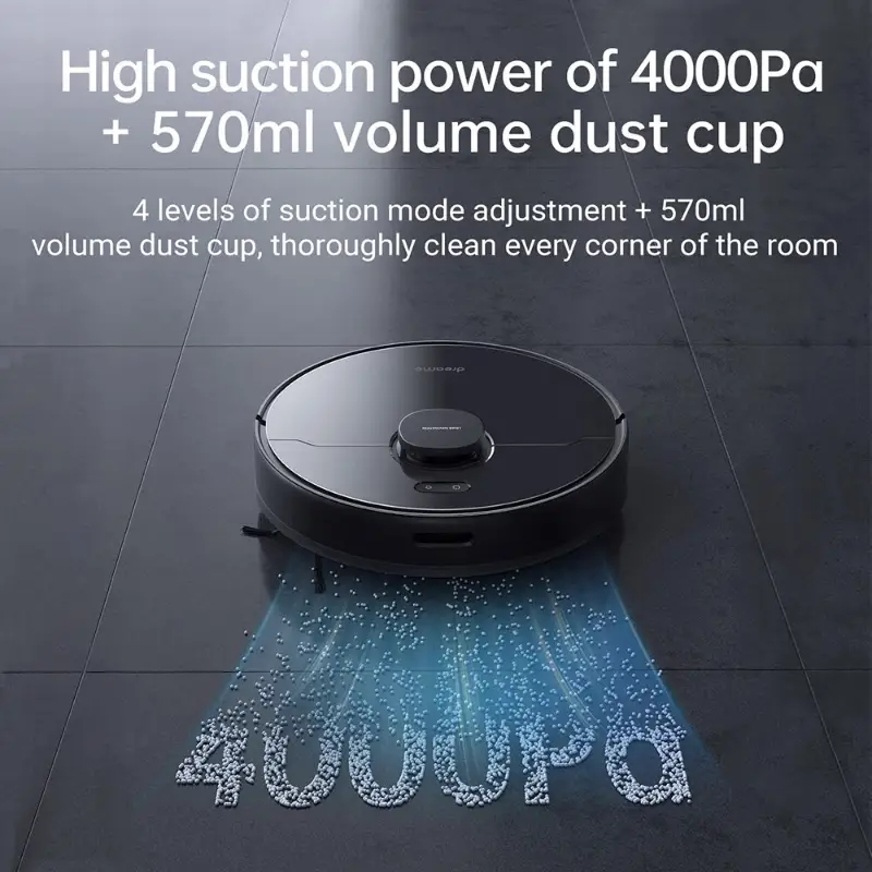 جارو رباتیک شیائومی Dreame Bot D9 Max Robot Vacuum and Mop (جعبه باز)
