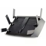 روتر گیمینگ سه بانده نت گیر مدل NETGEAR Nighthawk X6 AC3200 Tri Band WiFi Gigabit Router R8000
