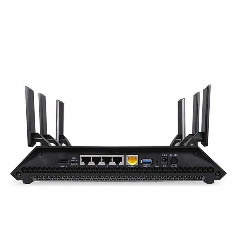 روتر گیمینگ سه بانده نت گیر مدل NETGEAR Nighthawk X6 AC3200 Tri Band WiFi Gigabit Router R8000