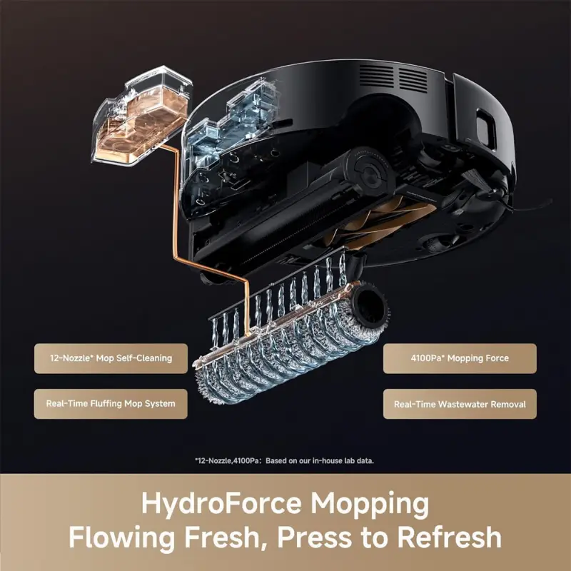 جارو رباتیک مووا مدل Mova Z60 Ultra Roller Complete