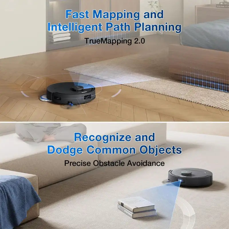 جارو رباتیک اکووکس مدل ECOVACS DEEBOT T30C Robot Vacuum and Mop