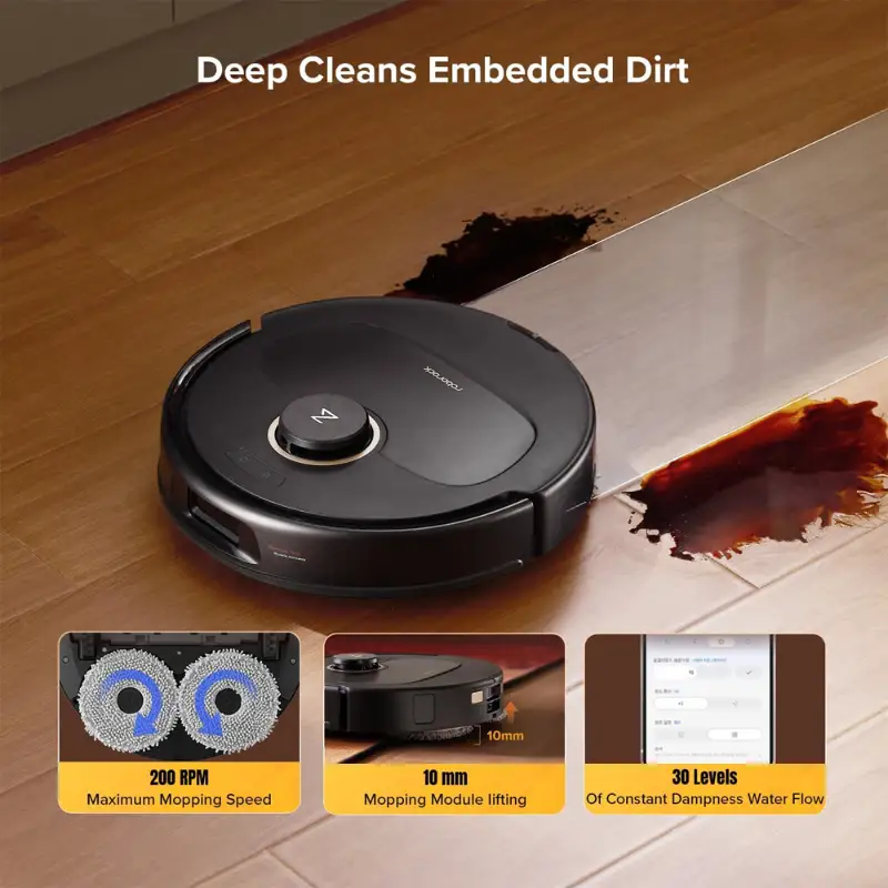 جارو رباتیک روبوراک مدل Xiaomi Roborock Qrevo 5AE Robotic Vacuum Cleaner