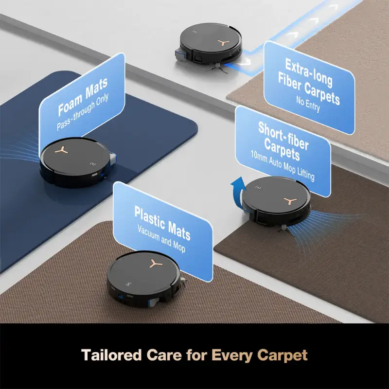 جارو رباتیک اکووکس مدل ECOVACS DEEBOT X8 PRO OMNI Robotic Vacuum