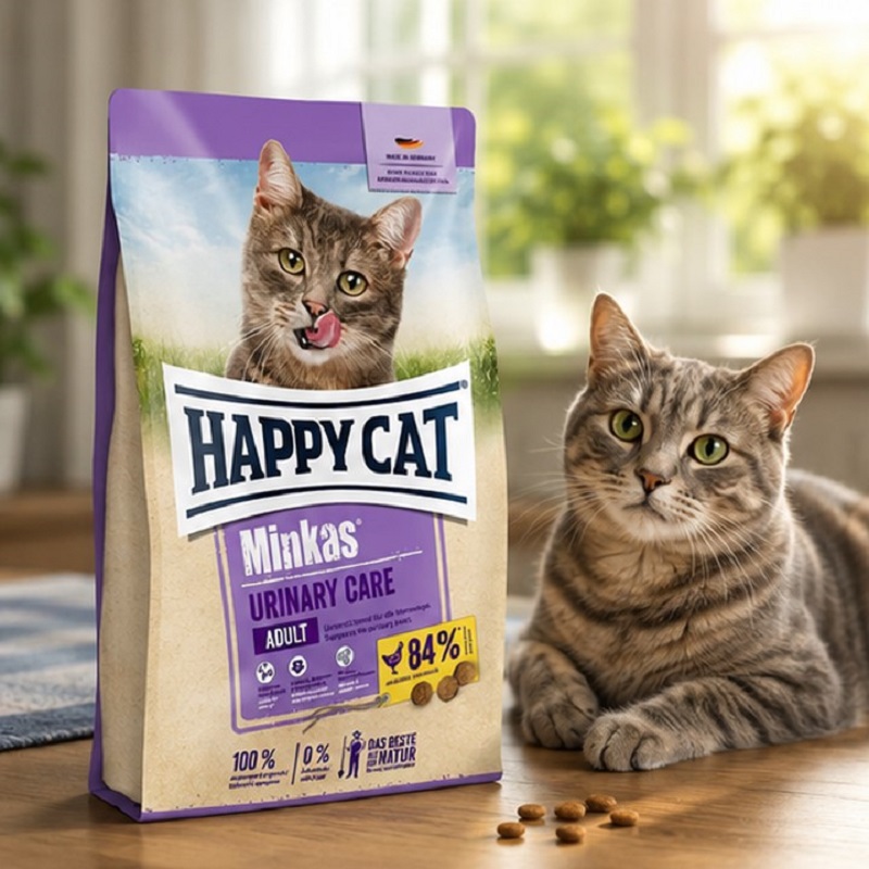 غذای خشک گربه هپی کت یورینری 1 کیلوگرم happycat urinary
