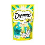 تشویقی دریمیز گربه با طعم ماهی سالمون و پنیر 60 گرم Dreamies Cat Snack