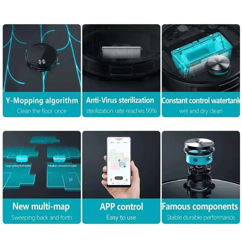 جارو رباتیک شیائومی Xiaomi Viomi V3