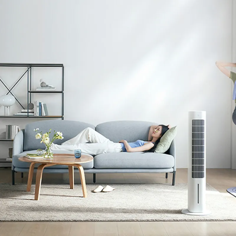 پنکه برجی تبخیری هوشمند شیائومی مدل Mijia Evaporative Tower Cooling Fan ZFSLFS01DM