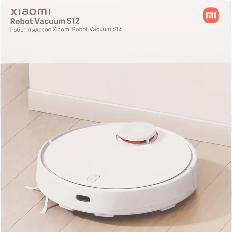 جارو رباتیک شیائومی مدل Xiaomi S12 Robot Vacuum Cleaner