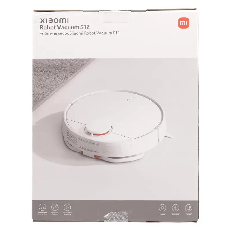 جارو رباتیک شیائومی مدل Xiaomi S12 Robot Vacuum Cleaner