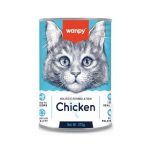 کنسرو گربه با طعم مرغ ونپی 375 گرم Wanpy Canned