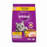 غذای خشک گربه بالغ با طعم مرغ ویسکاس 300 گرم Whiskas Food